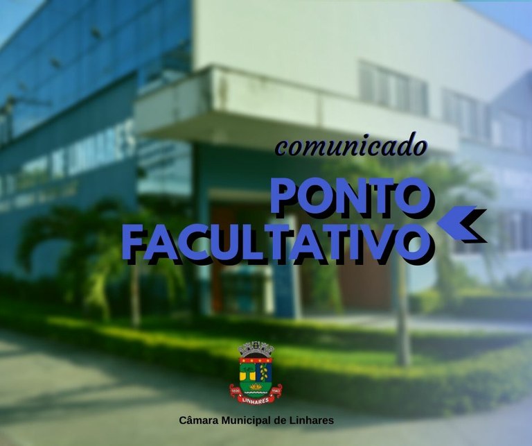 Legislativo terá ponto facultativo de Corpus Christi Câmara Municipal